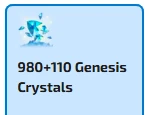 980+110 Genesis Crystals
